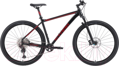 Велосипед STARK Krafter 29.9 HD 2024 (22, черный/красный)