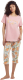 Комплект домашней одежды Mark Formelle 592300 (р.164/170-112-118, пыльно-розовый/розовые цветы на молочном) - 