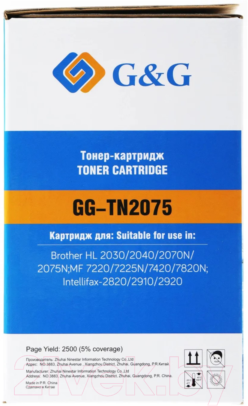 Картридж G&G GG-TN2075 (черный) — фото 2