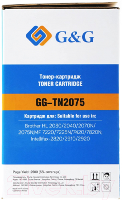 Картридж G&G GG-TN2075 (черный)