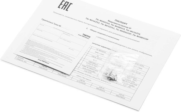 Видеорегистратор наблюдения Tantos TSr-NV04155P