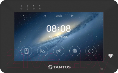 Видеодомофон Tantos Rocky HD Wi-Fi (черный)