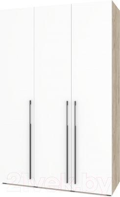 Шкаф Modern Стоун С32 (серый дуб/белый)