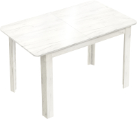 Обеденный стол Артём-Мебель СН-130.01 (дуб крафт белый) - 
