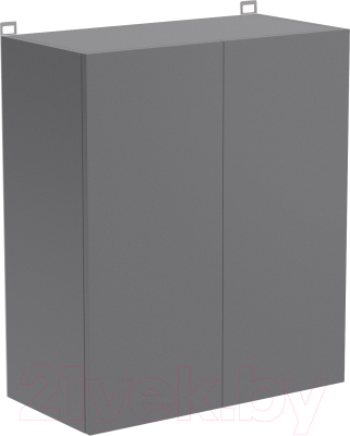 Шкаф навесной для кухни Артём-Мебель Мэри 600мм СН-114.200 (серый графит)