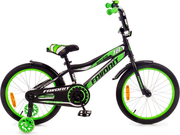 Детский велосипед FAVORIT Biker / BIK-18GN