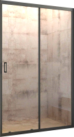 Душевая дверь Veconi 120x185 / VN40B-120-01-C1 (стекло прозрачное/черный) - 