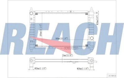 Радиатор системы охлаждения REACH Cooling 1.40.13509.523