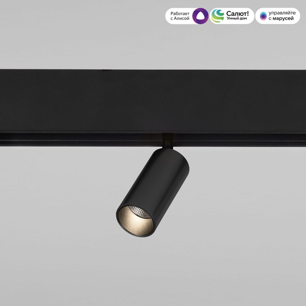 Трековый светильник Elektrostandard Slim Magnetic Dim Cantors 5W 2700-6500K 85071/01 (черный)