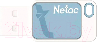 Usb flash накопитель Netac UA31 USB2.0 16GB (NT03UA31N-016G-20BL)