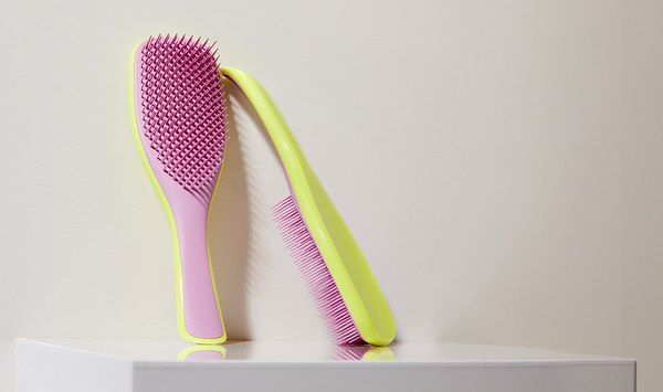 Расческа-массажер Tangle Teezer The Ultimate Wet Detangler Hyper Yellow Rosebud