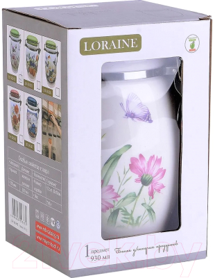 Емкость для хранения Loraine Цветы 26242