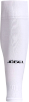 Гетры футбольные Jogel Match Footless Socks (Р-р 35-38, белый) - 