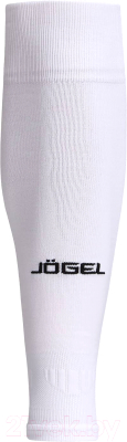 Гетры футбольные Jogel Match Footless Socks (Р-р 35-38, белый)