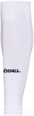 Гетры футбольные Jogel Match Footless Socks (Р-р 35-38, белый)