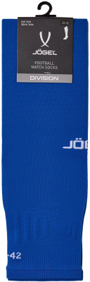 Гетры футбольные Jogel Match Footless Socks (Р-р 35-38, синий)