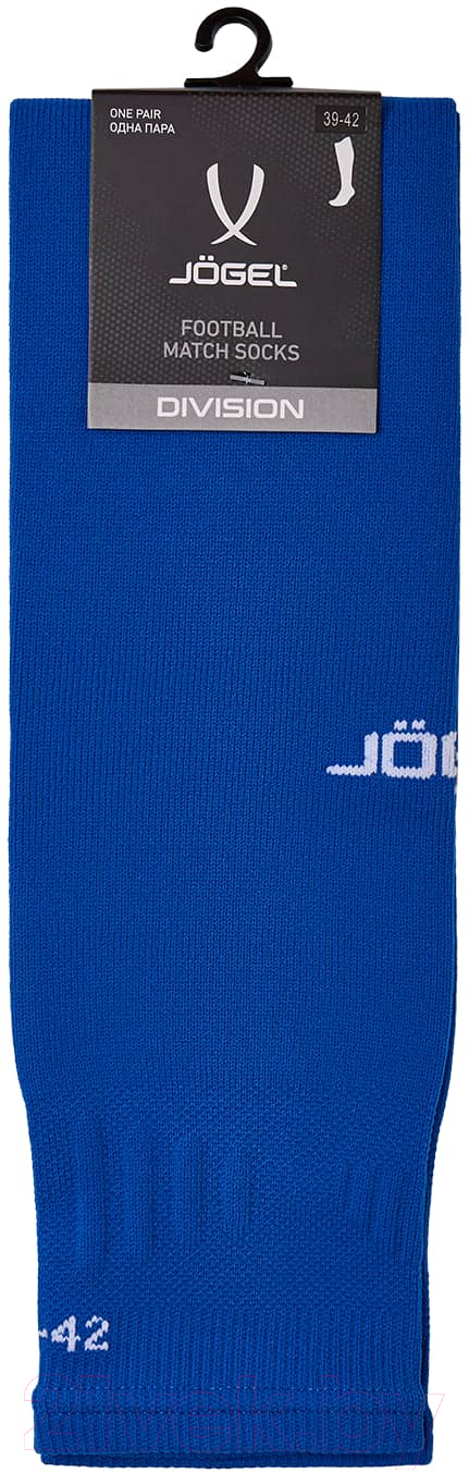 Гетры футбольные Jogel Match Footless Socks (р-р 43-45, синий) — фото 3