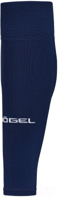 Гетры футбольные Jogel Match Footless Socks (р-р 35-38, темно-синий)