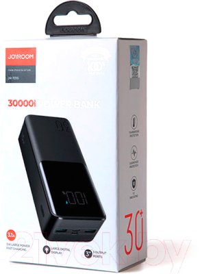 Портативное зарядное устройство Joyroom 15W 30000mAh PD QC3.0 AFC / JR-T015 (черный)