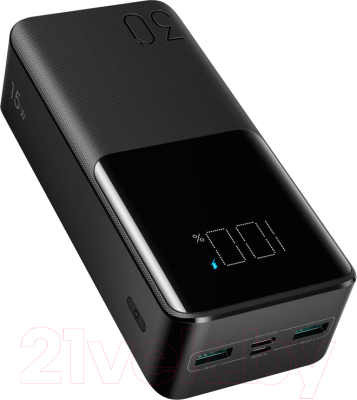 Портативное зарядное устройство Joyroom 15W 30000mAh PD QC3.0 AFC / JR-T015 (черный)