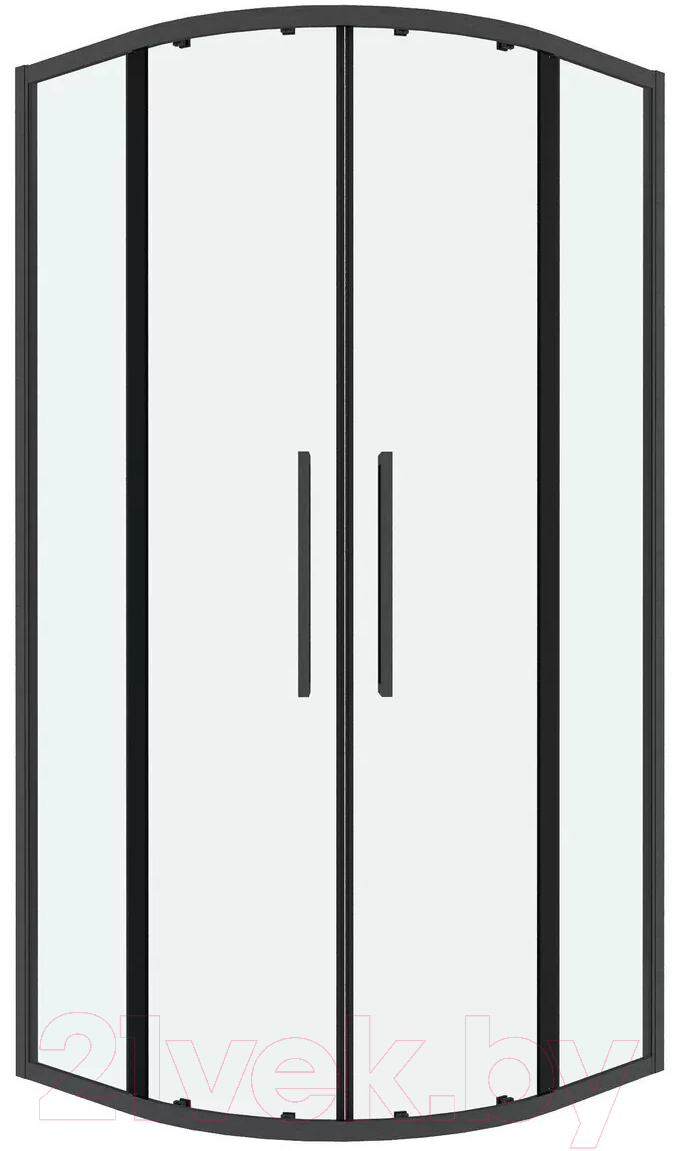 Душевой уголок Grossman Cosmo 90x90x195 / 301.K33.02.9090.42.00 (графит сатин/прозрачное стекло)