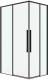Миниатюра изображения товара Душевой уголок Grossman Galaxy 90x80x195 / 300.K33.01.9080.21.00 (черный матовый/прозрачное стекло)
