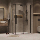 Миниатюра изображения товара Душевой уголок Grossman Galaxy 90x80x195 / 300.K33.01.9080.21.00 (черный матовый/прозрачное стекло)