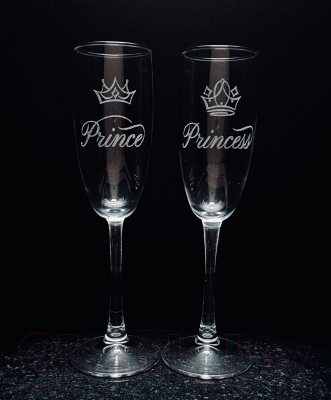 Набор бокалов Truelaser Prince/Princess / KS002 (2шт)