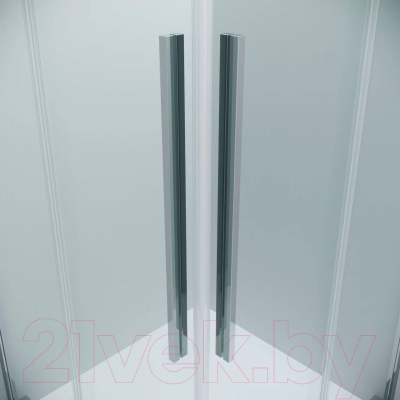 Душевая дверь Grossman Galaxy 90x195 / 1/2.K33.01.90.10.00 (хром/прозрачное стекло)