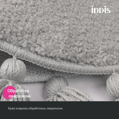 Коврик для ванной IDDIS DTR01P5i12 (серый)