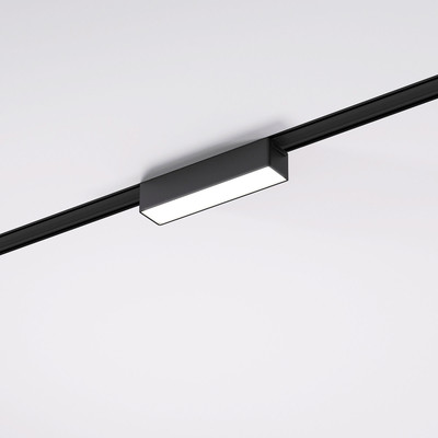 Трековый светильник Elektrostandard Flat Magnetic Vision 5W 4000K 85087/01 (черный) - 