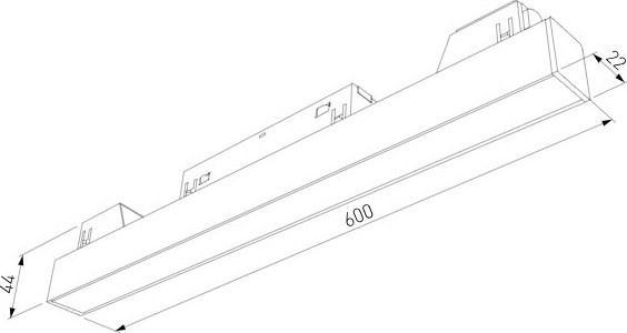 Трековый светильник Elektrostandard Slim Magnetic Dim L02 20W 2700-6500K 85077/01 (черный)