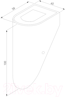 Бра уличное Elektrostandard Bit LED 35168/D (белый)