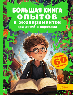 

Энциклопедия, Большая книга опытов и экспериментов для детей и взрослых