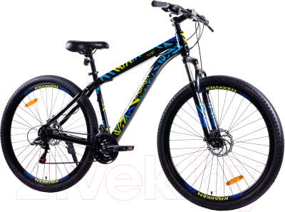 Велосипед Krakken Flint 29 2024 (20, черный)