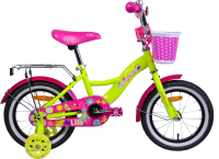 Детский велосипед AIST Lilo 14 2024 (14, желтый) - 