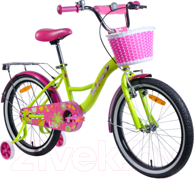 Детский велосипед AIST Lilo 20 2024 (20, желтый)