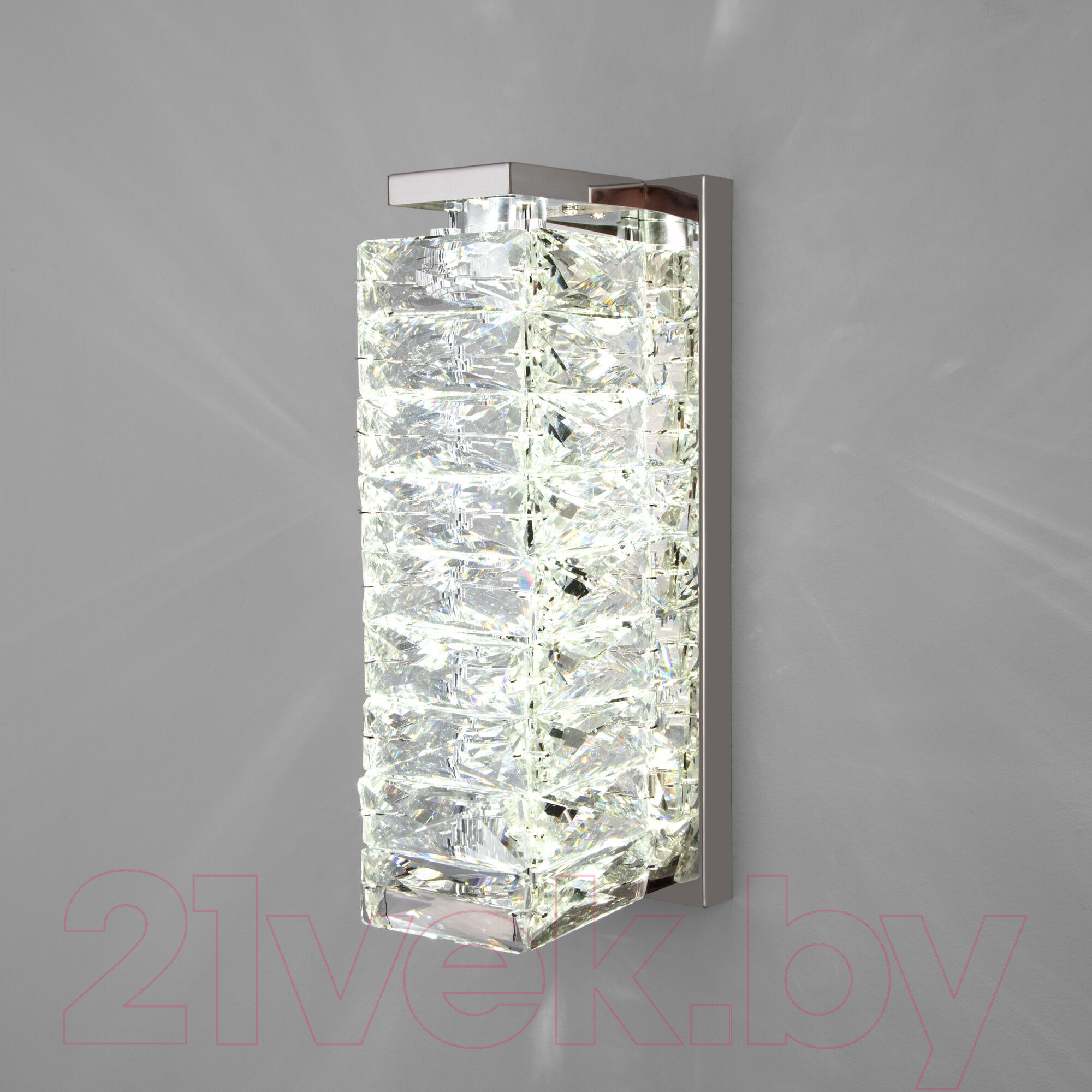 Бра Евросвет 40259 LED Strotskis (хром/прозрачный хрусталь) — фото 2