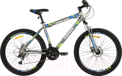 Велосипед Krakken Compass 16 2024 (серый)