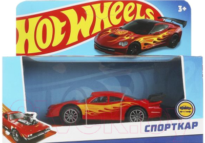 Автомобиль игрушечный Технопарк Хот Вилс Спорткар / HW-12-140-R1 