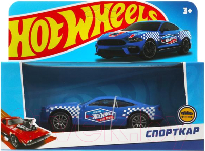 Автомобиль игрушечный Технопарк Хот Вилс Спорткар / HW-12-140-R2 