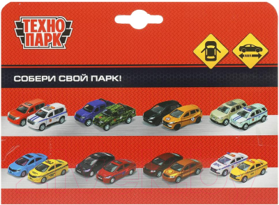 Автомобиль игрушечный Технопарк Внедорожник / 2206C0124-R 