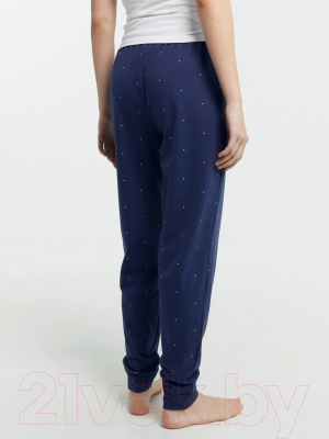 Штаны пижамные Mark Formelle 532310 (р.164/170-98, горошек на темно-синем)