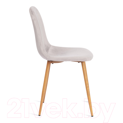 Стул Tetchair Breeze JSC-58 (светло-серый/натуральный)