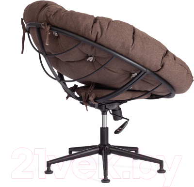 Кресло офисное Tetchair Cloude (рогожка коричневый)
