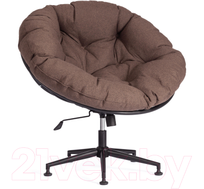 Кресло офисное Tetchair Cloude (рогожка коричневый)