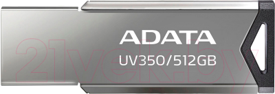 Usb flash накопитель A-data AUV350 USB3.2 512GB (AUV350-512G-RBK)