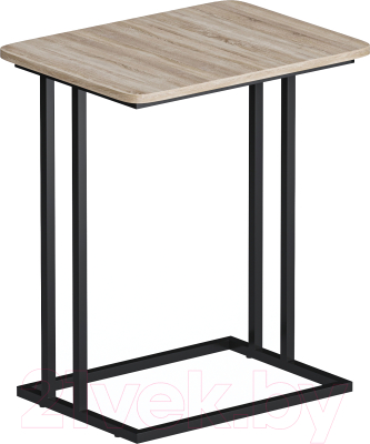 Приставной столик Макс Стайл СтПр-590-450-Н1145 ST10 (egger дуб бардолино натуральный Н1145 ST10)