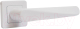 Миниатюра изображения товара Ручка дверная Аллюр Арт Ума W 27110 (матовый белый)