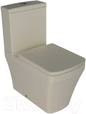 Унитаз напольный Quarter Bath 70CG06001 + 70CG60001 с арматурой (сиденье Slim с микролифтом)